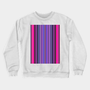 Pink Summer Stripes Crewneck Sweatshirt